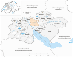 Karte Gemeinde Steffisburg 2024